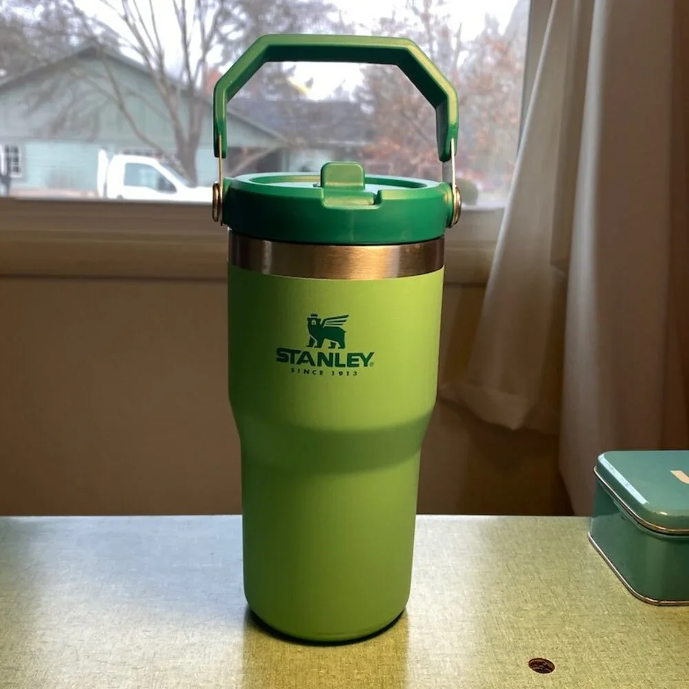 Stanley IceFlow Flip Straw Tumbler with Handle, 20 oz, Flip Up Straw, NWOT - Picture 2 of 12